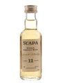 Scapa 12 Year Old Bottled 1990s - Hiram Walker 5cl / 40%