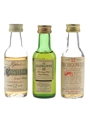 Assorted Single Malts Cragganmore, Glenlivet & Inchgower 3 x 5cl / 40%