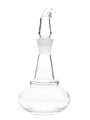 Glen Ord Glass Decanter With Stopper  17cm Tall