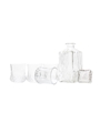 6th Avenue Glass Whiskey Decanter Set  
