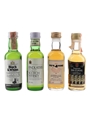 Pig's Nose, 100 Pipers, Black & White & Findlater's Finest Scotch Whisky Bottled 1980s 4 x 5cl