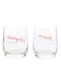 Glenfarclas Whisky Tumblers  8cm Tall