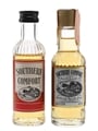Southern Comfort Bottled 1980s 2 x 4.4cl-5cl / 39%