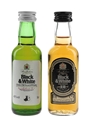 Black & White Bottled 1980s 2 x 5cl / 40%