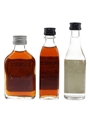 Lamb's Navy Rum & Pale Gold Bottled 1980-1990s 3 x 5cl / 40%