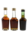 Hennessy 3 Star VS Bottled 1980s 3 x 5cl / 40%