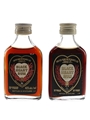 Black Heart Rum Bottled 1970s - United Rum Merchants 2 x 5cl / 40%