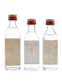 Beefeater London Distilled Dry Gin Bottled 1960s-1980s 3 x 4.7cl & 5cl