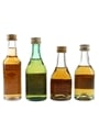 Beaupre, Beauregard & Napoleon Bottled 1970s-1980s 4 x 5cl