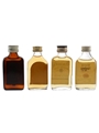 Ballantine's, Long John, Teacher's & Whyte & Mackay Bottled 1980s & 1990s 4 x 5cl / 40%