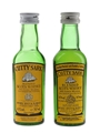 Cutty Sark Bottled 1970s & 1990s 2 x 5cl