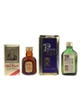 Grand Old Parr & Pinwinnie Royale Bottled 1980s 2 x 5cl