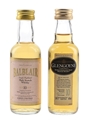 Balblair 10 Year Old & Glengoyne 10 Year Old Bottled 1990s & 2000s 2 x 5cl / 40%