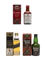 Crawford's, Johnnie Walker & Queen Anne Bottled 1960s & 1970s 3 x 5cl-5.6cl / 40%