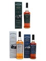 Bowmore 10,15 & 18 Year Old Aston Martin  3 x 70cl & 100cl