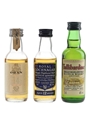 Assorted Single Malt Scotch Whisky Oban, Royal Lochnagar & Tullibardine 3 x 5cl