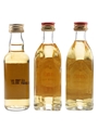 Grant's & Glen-Rosa Bottled 1980s-1990s 3 x 5cl / 40%