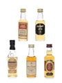 Single Malt Scotch Whisky Miniatures Macallan, Glenrothes, Knockando 5 x 5cl