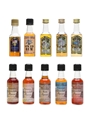 Pussers Rum & Rum Liqueur Miniatures 10 x 5cl