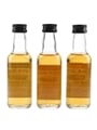 Glenmorangie Port Wood Finish, Madeira Finish & Sherry Wood Finish Bottled 1990s 3 x 5cl / 43%