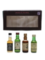 Whiskies Of The World Miniatures Including Yamazaki 12 Year Old 4 x 5cl