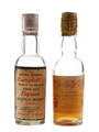 Lauder's Royal Northern Cream & Campbell's Bottled 1930s-1940s 2 x 4.7cl