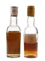 Lauder's Royal Northern Cream & Campbell's Bottled 1930s-1940s 2 x 4.7cl