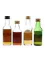 Dalmore, Glendronach, Glenturret & Talisker Bottled 1980s-1990s 4 x 5cl