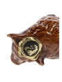 Rutherford's Bull Ceramic Miniature Bottled 1970s-1980s 5cl