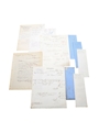 Moet & Chandon Correspondence, Purchase Receipts & Invoices, Dated 1872-1909 William Pulling & Co. 
