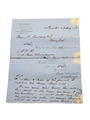 Moet & Chandon Correspondence, Purchase Receipts & Invoices, Dated 1872-1909 William Pulling & Co. 