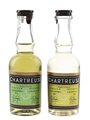 Chartreuse Green & Yellow Bottled 1970s-1980s 2 x 3cl