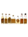 Gilbey's Spey Royal & Spey Royal Fine Old Bottled 1950s-1970s 7 x 4.7cl-5cl