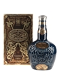 Royal Salute 21 Year Old Bottled 1970s - Blue Spode Ceramic Decanter 75.7cl / 40%