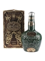 Royal Salute 21 Year Old Bottled 1970s - Green Spode Ceramic Decanter 75.7cl / 40%