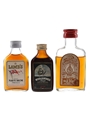 Lamb's Navy Rum, Yates Brothers & Windjammer Bottled 1970s 3 x 5cl-7cl / 40%