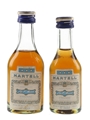 Martell 3 Stars Bottled 1960s-1970s 2 x 5cl / 40%