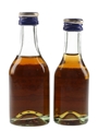 Martell 3 Stars Bottled 1960s-1970s 2 x 5cl / 40%
