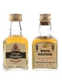 White Heather 5 & 8 Year Old Bottled 1970s 2 x 4.7cl / 43%