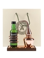 Ardbeg 10 Year Old With Copper Pot Still Presentation Stand  5cl / 46%