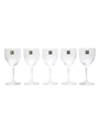 Hoya Crystal Glasses  14.5cm Tall