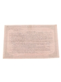 Prohibition Medicinal Liquor Prescription, Dated 1930  