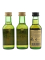 Glenlivet 12 & 18 Year Old Bottled 1990s 3 x 5cl / 43%