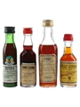 Assorted Digestif Liqueurs  4 x 2.5cl-5.5cl