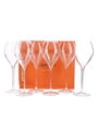 Lehmann Jamesse Champagne Glasses Champagne Ruinart 6 x 21.5cm Tall