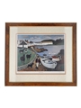Laphroaig Whisky Distillery Print Alfred Daniels - Limited Edition Print 1996 42.3cm x 47.3cm