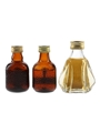 Grand Old Parr, Robbie Burns & Something Special Bottled 1970s & 1980s 3 x 5cl