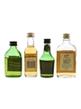 Black Bottle, Vat 69 Reserve, Pig's Nose & White Horse Bottled 1970s-2000s 4 x 5cl / 40%