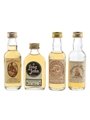 Inverarity, George Baxter's, Long John & Pheasant Pluckers Bottled 1980s-1990s 4 x 5cl / 40%