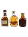Chivas Regal 12, Dimple & Grand Old Parr De Luxe Bottled 1960s-1970s 3 x 5cl / 40%